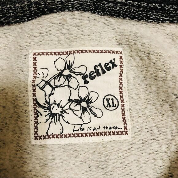 Reflex XL Gray Red Letterman Varsity "A" Coat Jacket Winter Cold Hood - Picture 5 of 7